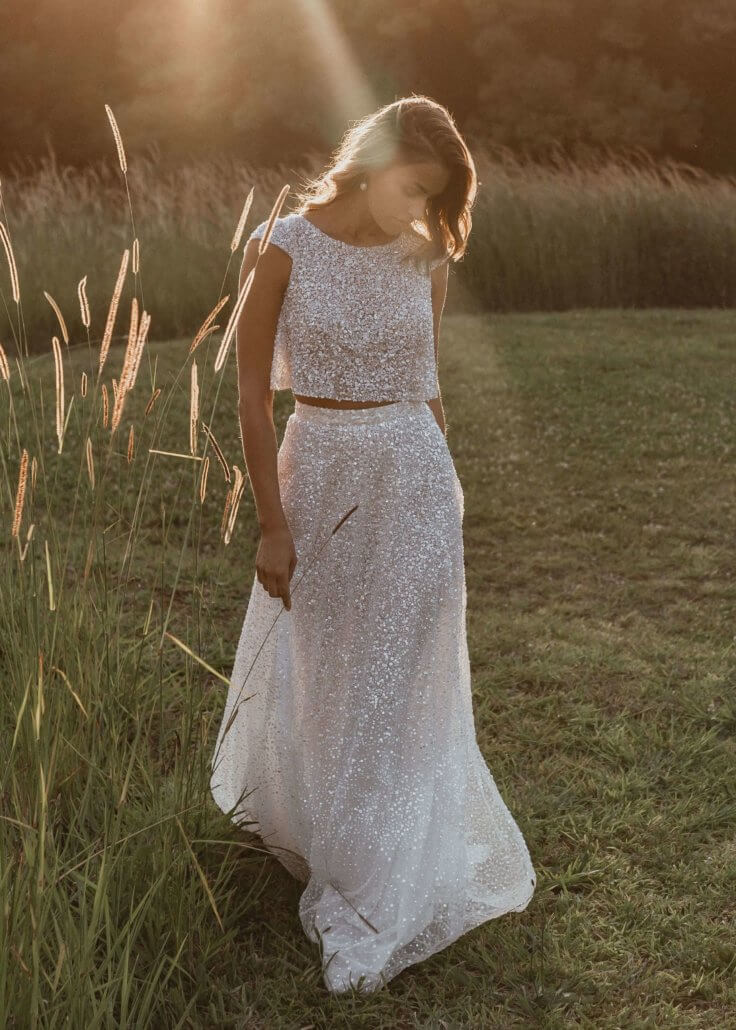 The Two Piece Wedding Dress — Anna Campbell