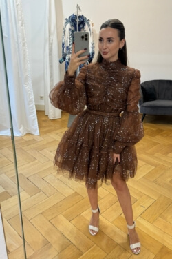 ZIMMERMANN Mini-Tüllkleid